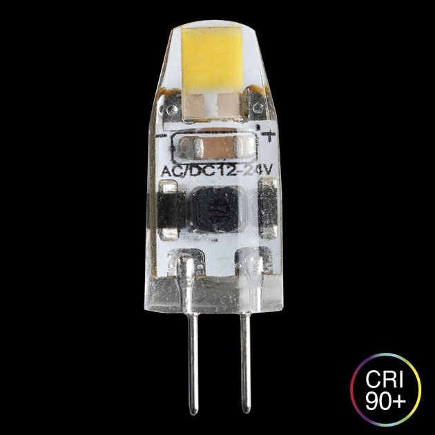 LED G4 silikon 12V 1,1W 2500K dimbar